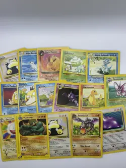 500+ Cards Pokemon Bulk Wotc Vintage Lot With 1st Edition & Rare & Shadowless - Image 3