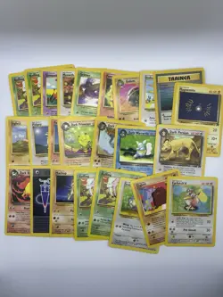 500+ Cards Pokemon Bulk Wotc Vintage Lot With 1st Edition & Rare & Shadowless - Image 4