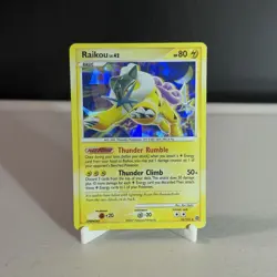 Raikou 16/132 Holo Rare Pokemon Card Secret Wonders - Image 1