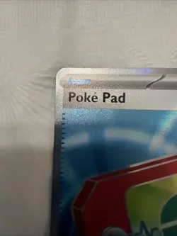 Pokemon Poke Pad 113/088 Full Art Ultra Rare Holo POR Set Trainer Item English - Image 2