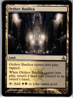 Orzhov Basilica - 161 - Guildpact - Magic MTG - NM - B3G1 - Image 1