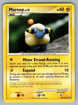 Mareep Common Platinum 82/127 Pokemon MP - Image 1