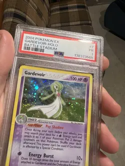 SWIRL PSA 1 2003 Pokemon EX Ruby Sapphire Battle Stadium Gardevoir Holo 7/109 - Image 3