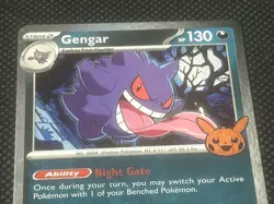 Gengar 057/091 Cosmos Holo Trick or Trade Pokemon TCG Card - Image 3