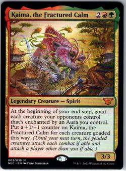 Kaima, the Fractured Calm - 3 - Commander: Kamigawa: Neon Dynasty - Magic MTG - - Image 1