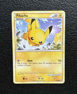 Pokemon TCG - Pikachu 61/90 - Vintage Rare - HGSS Undaunted *NM/LP - Image 1