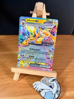 Jolteon ex 030/131 Prismatic Evolution Stamped Pokemon TCG Near Mint (Unsealed) - Image 1