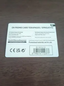 2024 Pokemon TCG Promo Card Terapagos/Sprigatito Pokemon Horizons The Series - Image 2