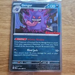 Pokemon TCG Gengar GameStop Exclusive Stamped Promo Card 050/088 English - Image 1