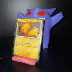 Pikachu Pokemon Day 2026 051/162 30th Anniversary Stamped Promo Holo Pokemon TCG - Image 1