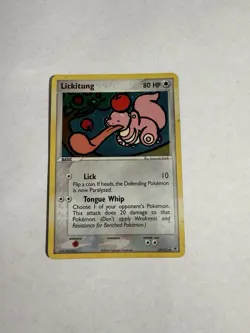 Lickitung 37/112 FireRed & LeafGreen Holo [MP] Pokemon TCG - Image 1