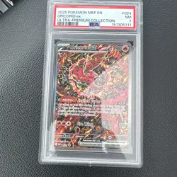 2025 Pokemon—Oricorio EX #024 Mega Evolution—Black Star Promo Holo PSA 7 - Image 1