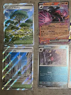 Pokemon Perfect Order Lot Of 13 Pokemon TCG Gengar Meowth Forest of Vitality - Image 5