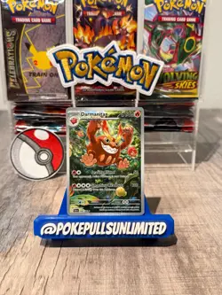 Pokemon TCG Darmanitan #098/086 Illustration Rare Black Bolt Mint Condition - Image 1