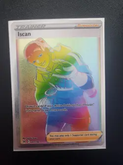 Iscan - 207/196 - Pokemon Lost Origins Sword Shield Secret Rare Card NM - Image 1