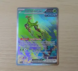 Pokemon Iron Leaves EX 203/162 Sv05: Temporal Forces Holo TCG Card - Image 3