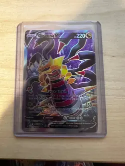 Giratina V (Full Art) 185/196 SWSH11: Lost Origin NM Pokemon - Image 1