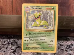 Pokemon TCG Victreebel Rare Jungle Base Set 2 NM 32/130 - Image 1