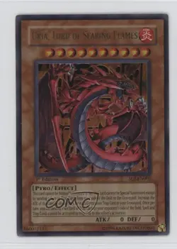 UR - Uria Lord of Searing Flames 1st Ed. YuGiOh Shadow Infinity #SOI-EN001 2006 - Image 1