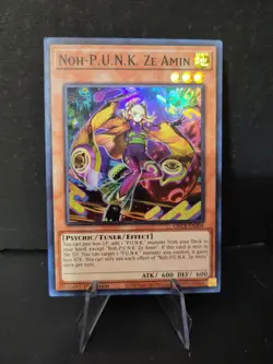 Yu-Gi-Oh! TCG Noh-P.U.N.K. Ze Amin The Grand Creators GRCR-EN004 1st Edition... - Image 1