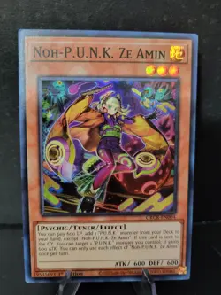Yu-Gi-Oh! TCG Noh-P.U.N.K. Ze Amin The Grand Creators GRCR-EN004 1st Edition... - Image 2