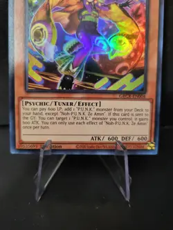Yu-Gi-Oh! TCG Noh-P.U.N.K. Ze Amin The Grand Creators GRCR-EN004 1st Edition... - Image 3