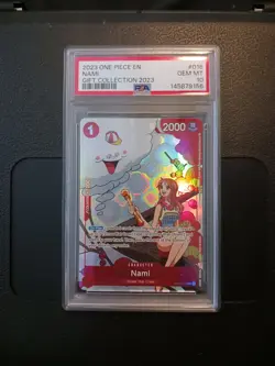 One Piece Card Game TCG Nami OP01-016 2023 Gift Collection PSA 10 - Image 1
