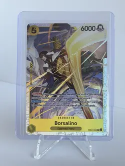 Bandai One Piece Borsalino EB04-058 Special Foil Blocker Egghead Navy Card SR - Image 3