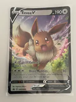 Eevee V Swsh065 Swsh: Sword & Shield Promo Cards Holo - Image 1