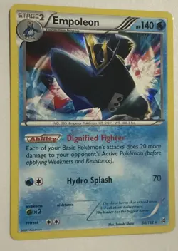Empoleon 38/162 XY Breakthrough Reverse Holo Ultra Rare Pokemon NM/M - Image 2