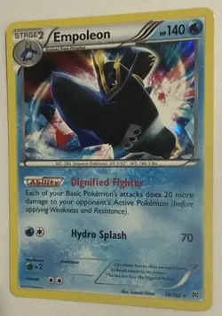 Empoleon 38/162 XY Breakthrough Reverse Holo Ultra Rare Pokemon NM/M - Image 3