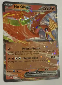 Pokemon Ho-oh ex 007/034 Trading Card Game Classic Holo TCG Card Fresh Pulled - Image 2
