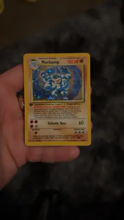Pokemon Machamp 8/102 Deck Exclusives 1st Edition Holo Rare 100 HP English - Image 1