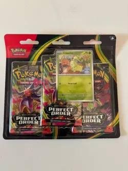 Pokemon Perfect Order 3 Pack Blisters - NEW SET Factory Sealed - Image 1