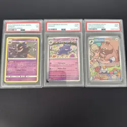 Lot Of 3 PSA Graded Pokemon - Image 1