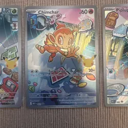 Pokemon TCG First Partner Illustration Collection Series 1 Gen 4 Sinnoh Starters - Image 3