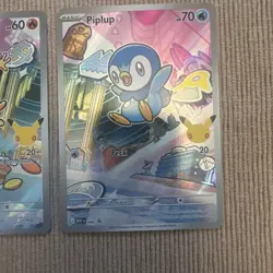 Pokemon TCG First Partner Illustration Collection Series 1 Gen 4 Sinnoh Starters - Image 4