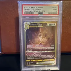 Pokemon TCG Arceus VSTAR Crown Zenith GG70/GG70 Secret Rare PSA 9 - Image 1