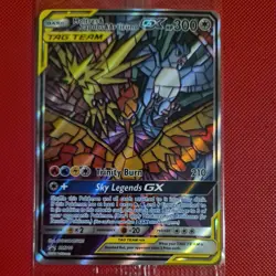 Pokemon TCG Hidden Fates Moltres & Zapdos & Articuno GX SM210 Sealed Promo - Image 1