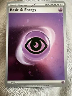 Pokemon Scarlet & Violet 151 Psychic Energy Holo FOUR SWIRLS 🌀 Fresh Pull! - Image 1