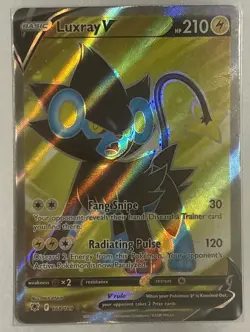 Luxray V (Full Art) 168/189 Swsh10: Astral Radiance Holo Fresh Pull TCG Pokemon - Image 1
