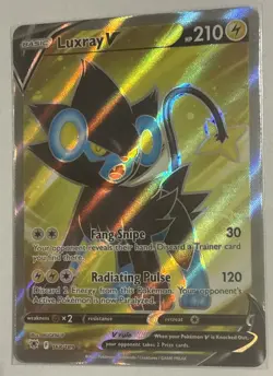 Luxray V (Full Art) 168/189 Swsh10: Astral Radiance Holo Fresh Pull TCG Pokemon - Image 2