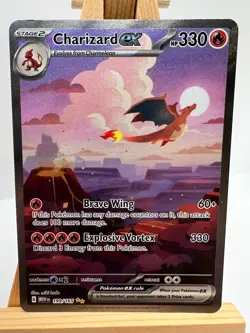 Pokemon TCG - S&V 151 - 199/165 Charizard ex - Special Illustration Rare - NM/M - Image 1