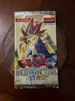 OPEN/EMPTY - Ancient Sanctuary - Yu-Gi-Oh Booster Pack - English Edition - Image 1