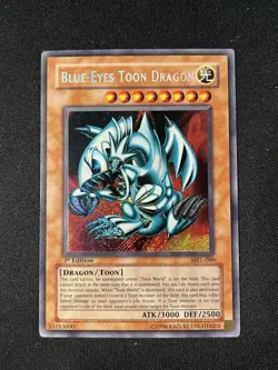 Yugioh Blue-Eyes Toon Dragon MRL-000 Magic Ruler 1st Edition - Image 1
