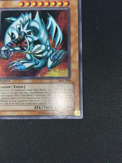 Yugioh Blue-Eyes Toon Dragon MRL-000 Magic Ruler 1st Edition - Image 4