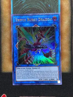 Yugioh Triple Burst Dragon EXFO-EN044 Ultra Rare LP - Image 1