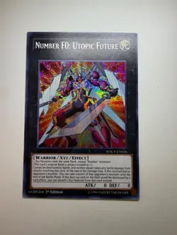 Yugioh - Number F0: Utopic Future - Secret - 1st - WSUP-EN026 - NM - Image 1