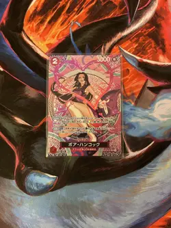 Boa Hancock SP OP12-014 SR Adventure on KAMI’s Island ONE PIECE Card Japanese - Image 1