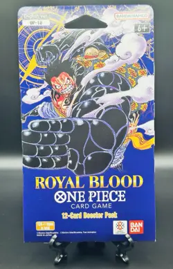One Piece OP-10 Blister Booster Pack Royal Blood, English Version - Image 1